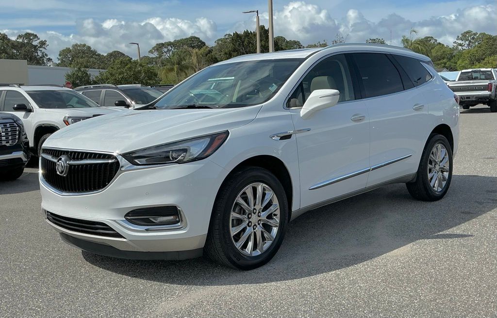 Summit White 2020 Buick Enclave Premium FWD SUV / Crossover Front-Wheel Drive 9-Speed Automatic