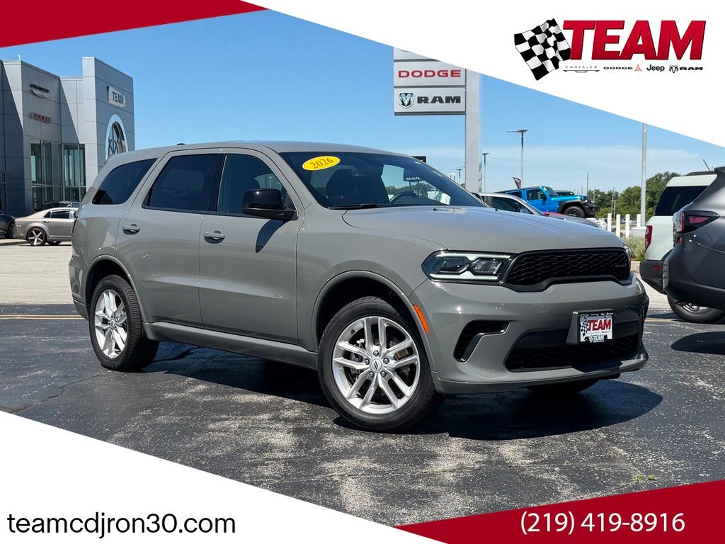 Destroyer Gray Clearcoat 2026 Dodge Durango SUV / Crossover All-Wheel Drive 8-Speed Automatic