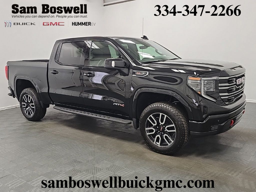 Onyx Black 2026 GMC Sierra 1500 Pickup Truck Four-Wheel Drive Automatic
