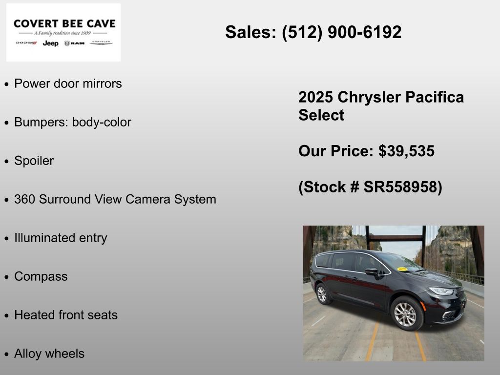 2025 Chrysler Pacifica Select - Photo 18