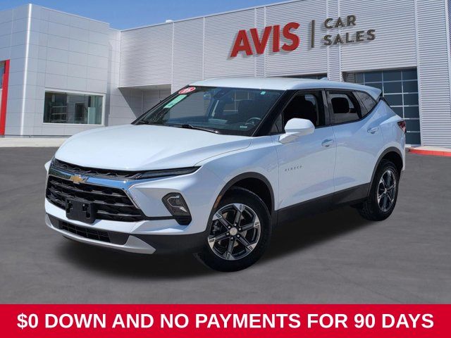 Summit White 2025 Chevrolet Blazer SUV / Crossover 9-Speed Automatic Overdrive