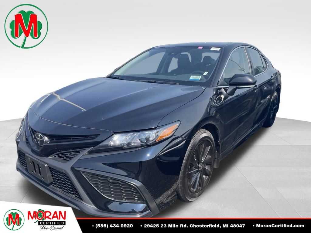 Midnight Black 2024 Toyota Camry Sedan  8-Speed Automatic