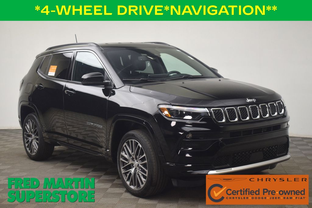 used 2023 Jeep Compass car, priced at $23,000
