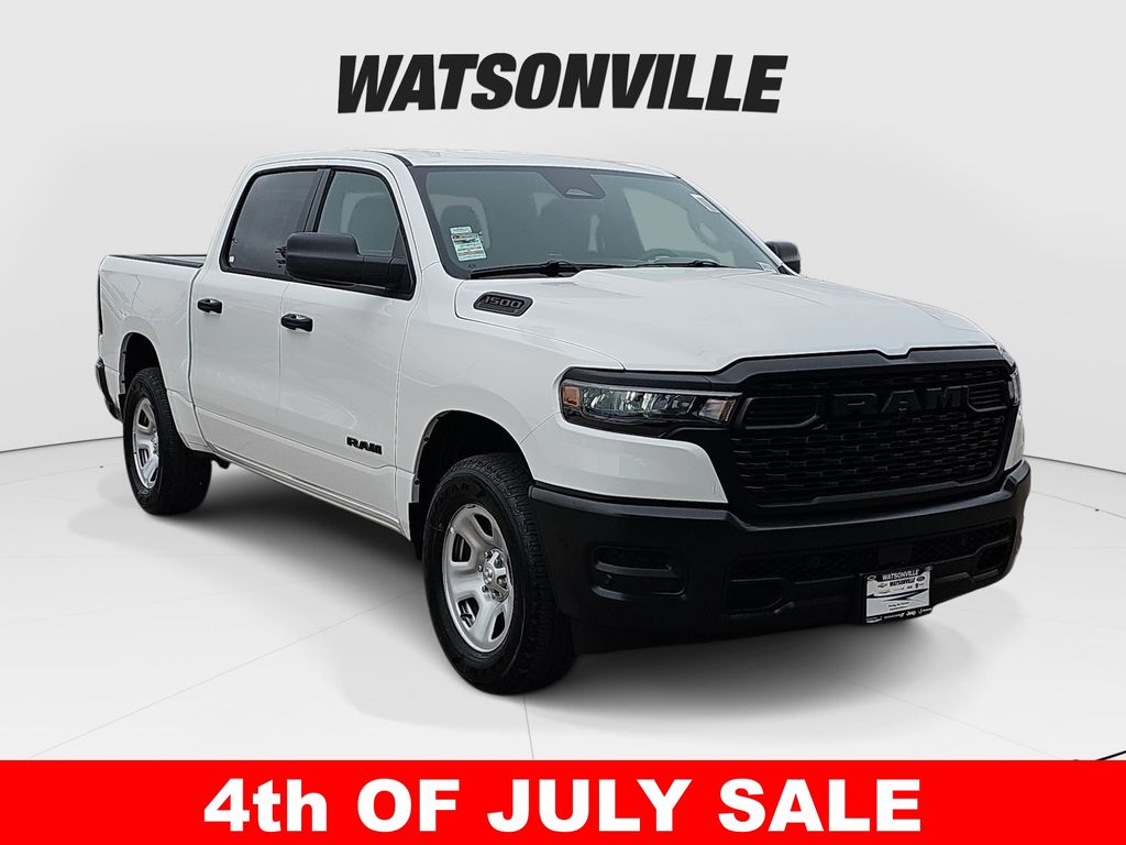 Bright White Clearcoat 2026 RAM 1500 Pickup Truck Four-Wheel Drive 8-Speed Automatic