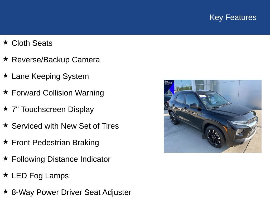 2022 Chevrolet Trailblazer LT