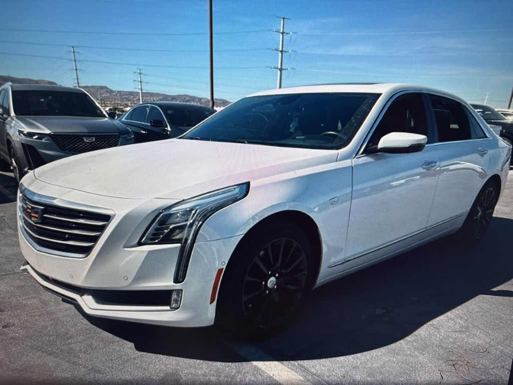 Crystal White Tricoat 2018 Cadillac CT6 3.6L Luxury AWD Sedan All-Wheel Drive 8-Speed Automatic