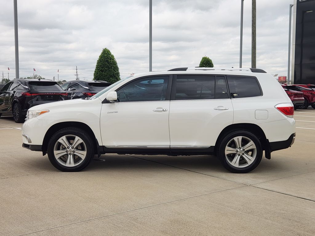 2012 Toyota Highlander Limited White at Emmons Autoplex