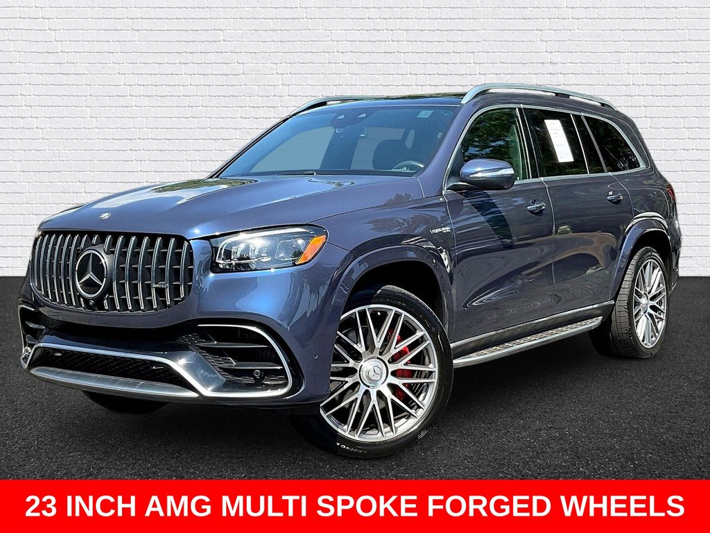 Twilight Blue Metallic 2024 Mercedes-Benz GLS SUV / Crossover All-Wheel Drive 9-Speed Automatic