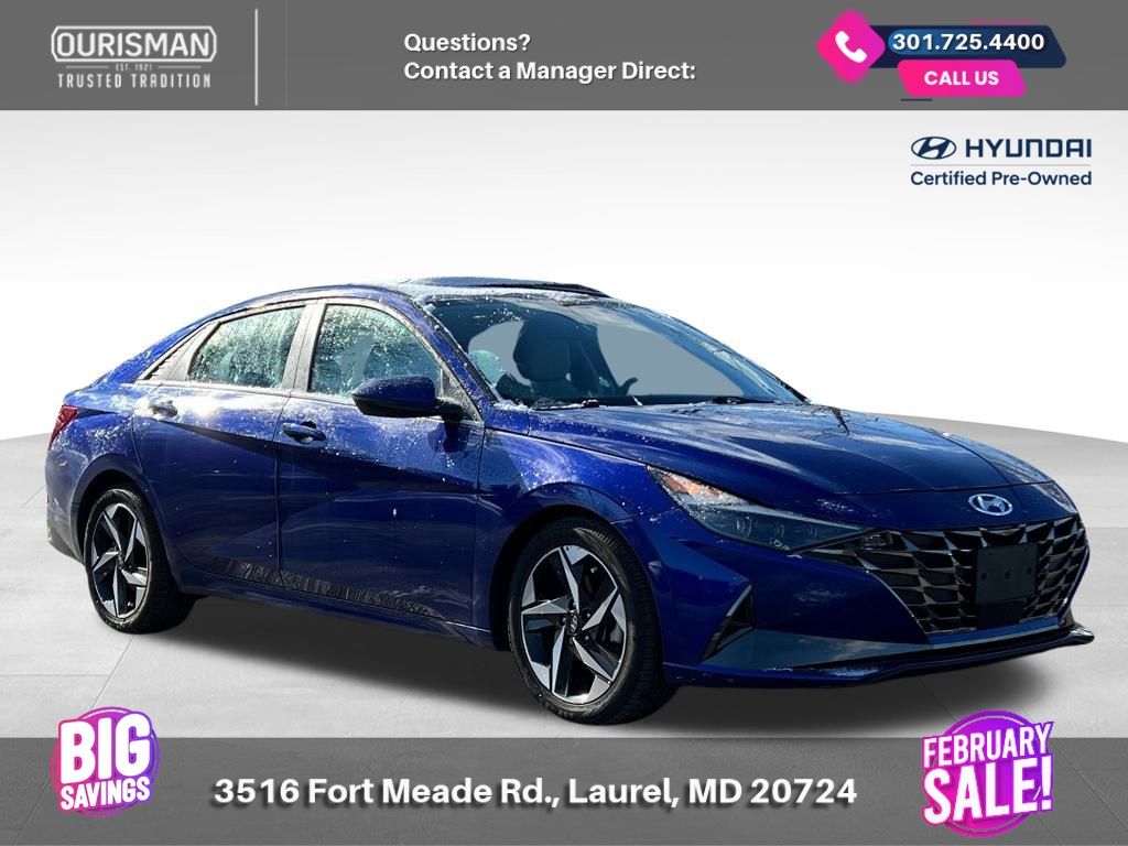 2021 Hyundai Elantra Limited FWD