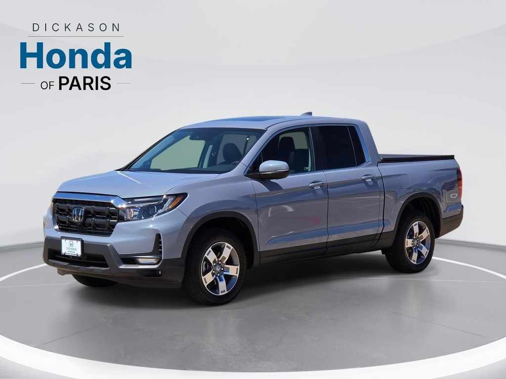 Sonic Gray Pearl 2026 Honda Ridgeline Pickup Truck All-Wheel Drive 9-Speed Automatic