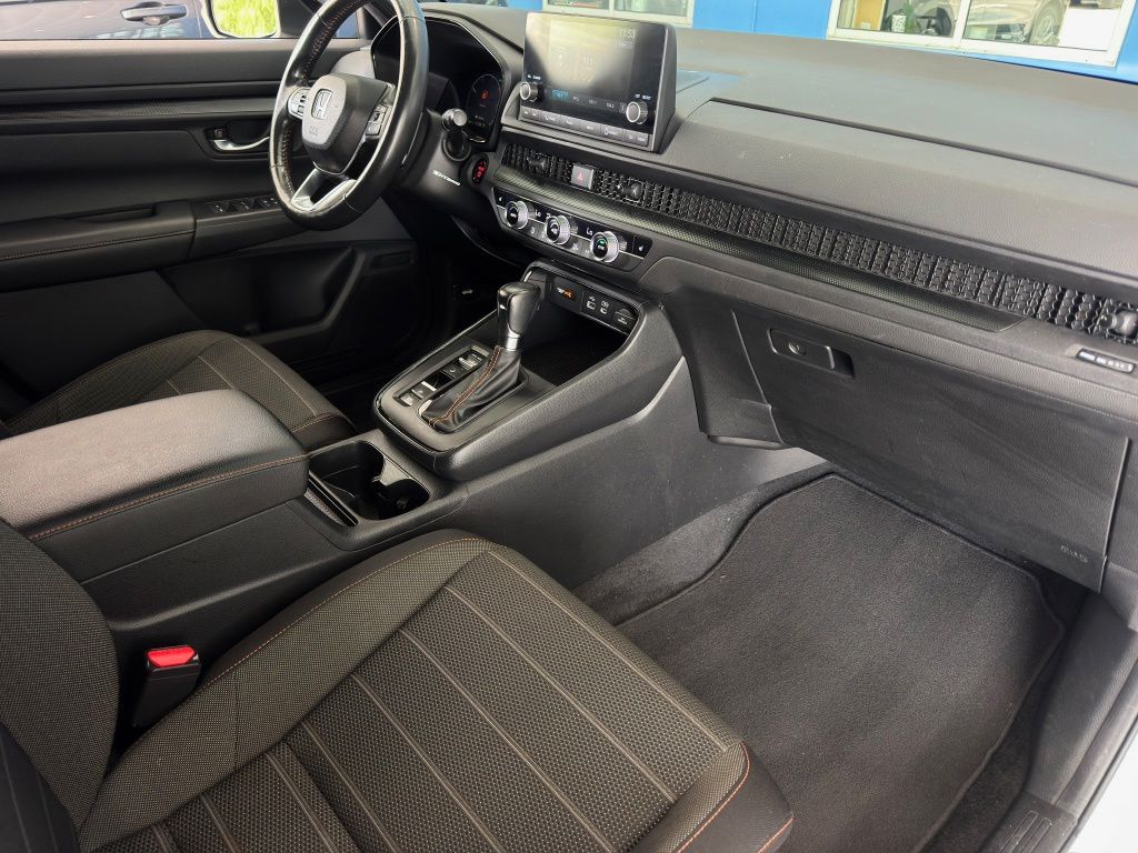 2023 Honda CR-V Hybrid Sport White at Bayway Cadillac of The Woodlands