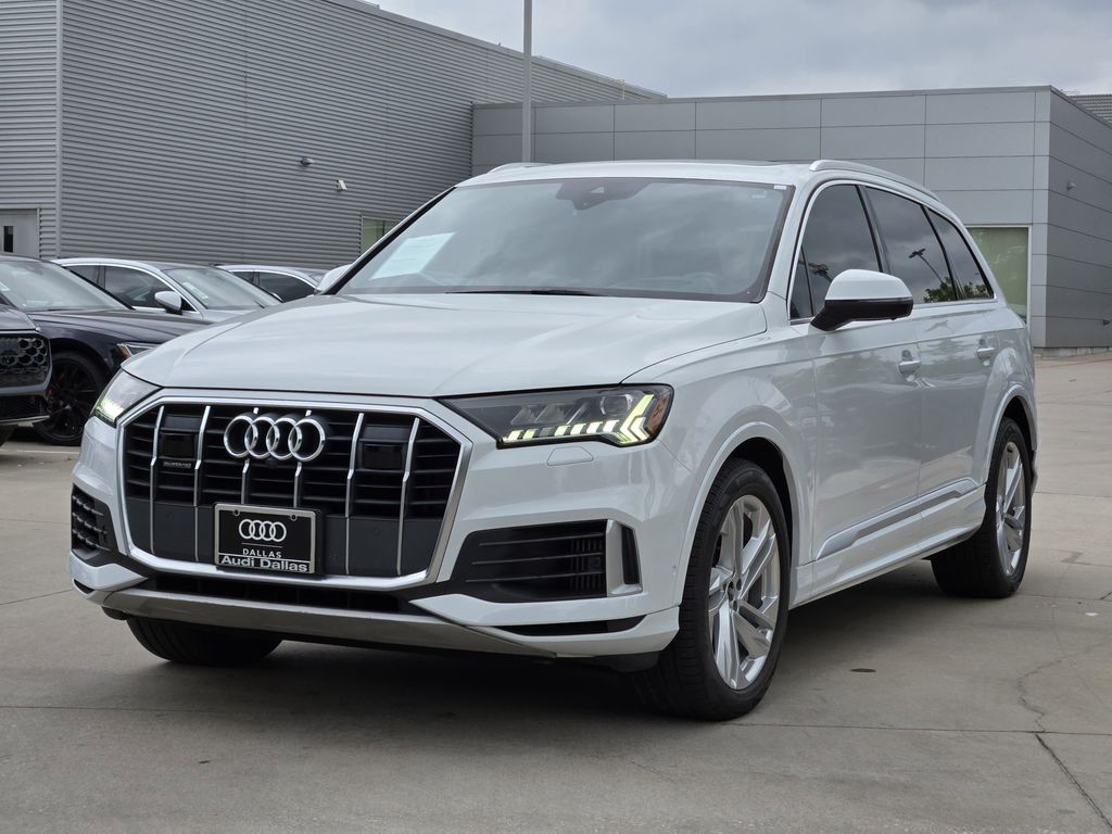 used 2021 Audi Q7 car, priced at $31,593