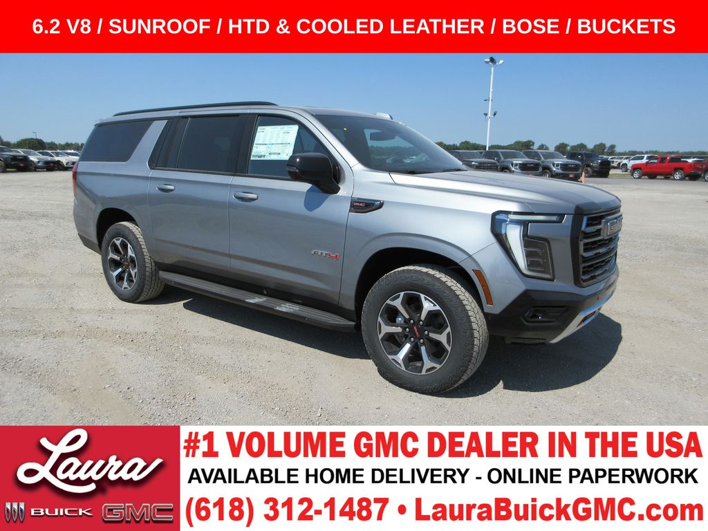 Sterling Metallic 2026 GMC Yukon XL SUV / Crossover Four-Wheel Drive