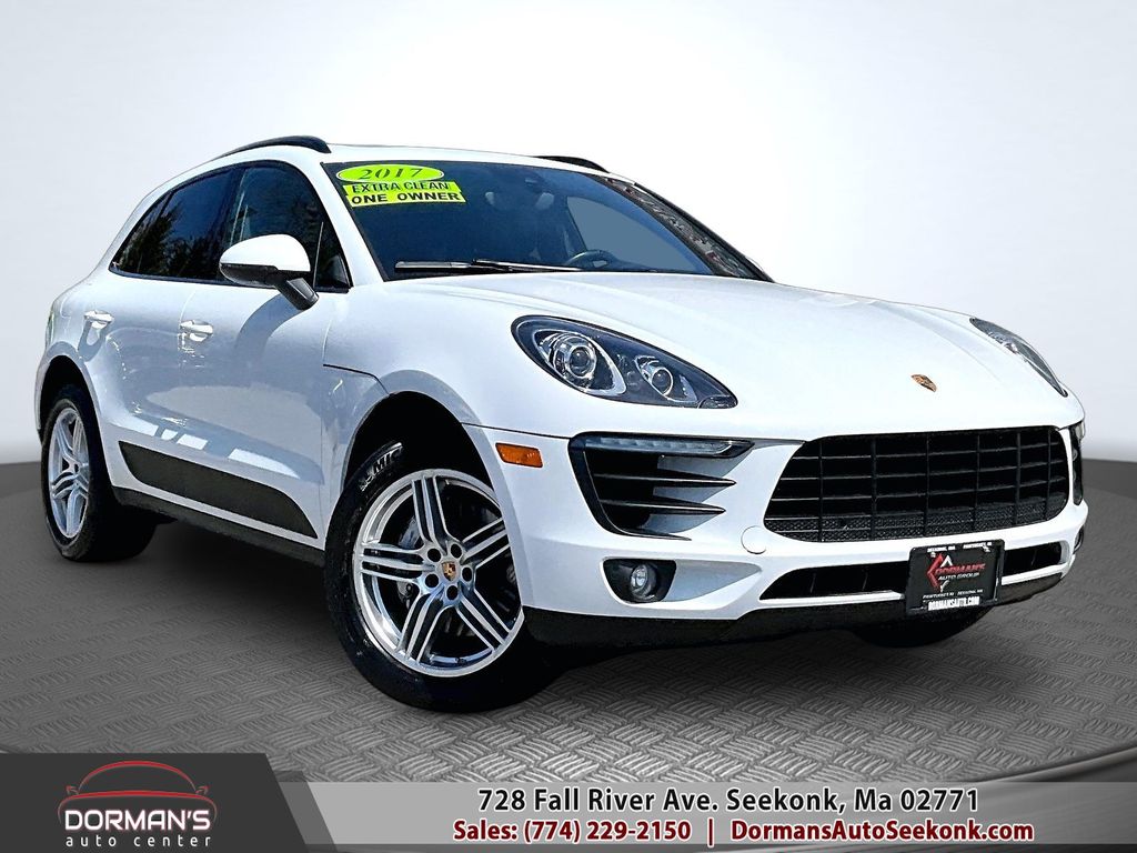 White 2017 Porsche Macan S AWD SUV / Crossover All-Wheel Drive 7-Speed Automatic
