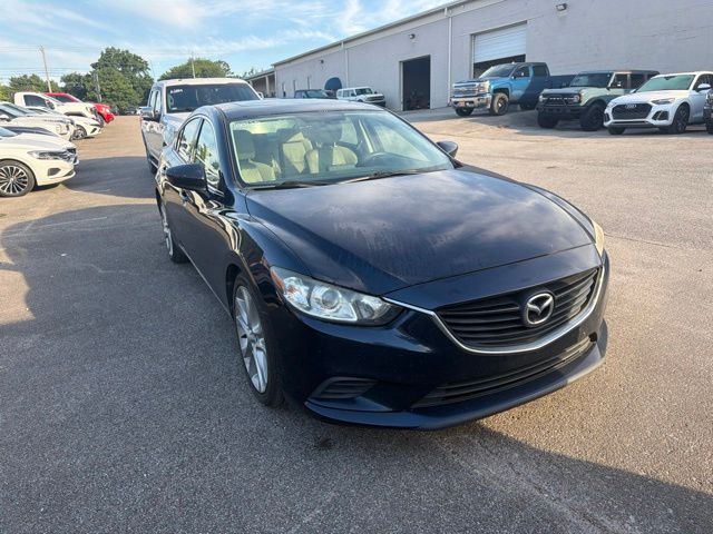 Deep Crystal Blue Mica 2016 Mazda MAZDA6 i Touring Sedan Front-Wheel Drive 6-Speed Automatic