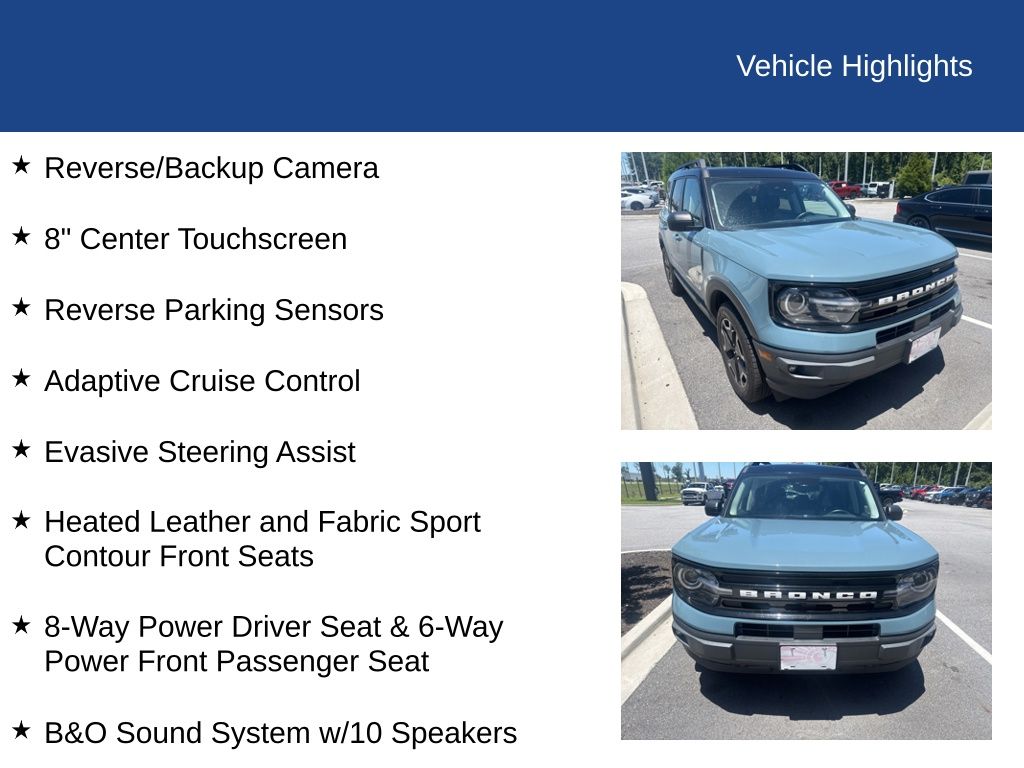2022 Ford Bronco Sport Outer Banks