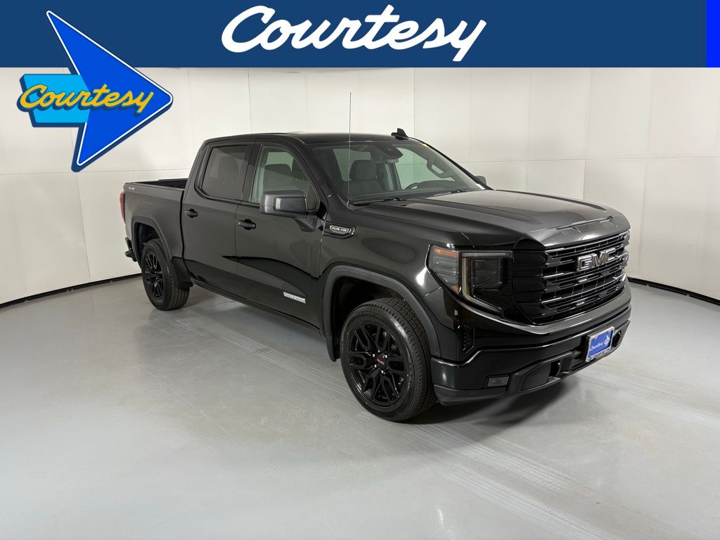 Onyx Black 2024 GMC Sierra 1500 Pickup Truck Four-Wheel Drive Automatic