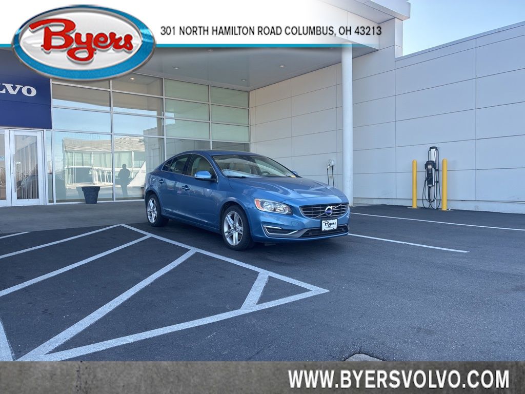 Power Blue Metallic 2015 Volvo S60 2015.5 T5 Premier AWD Sedan All-Wheel Drive 6-Speed Automatic