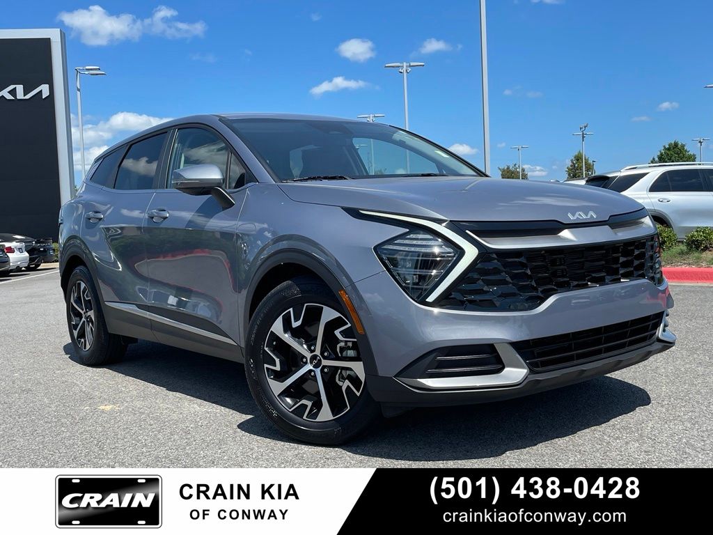 Everlasting Silver 2025 Kia Sportage SUV / Crossover Front-Wheel Drive 8-Speed Automatic