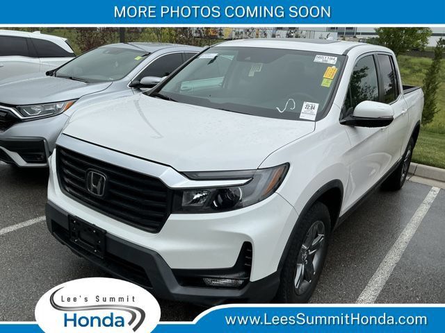 Platinum White Pearl 2023 Honda Ridgeline Pickup Truck All-Wheel Drive 9-Speed Automatic