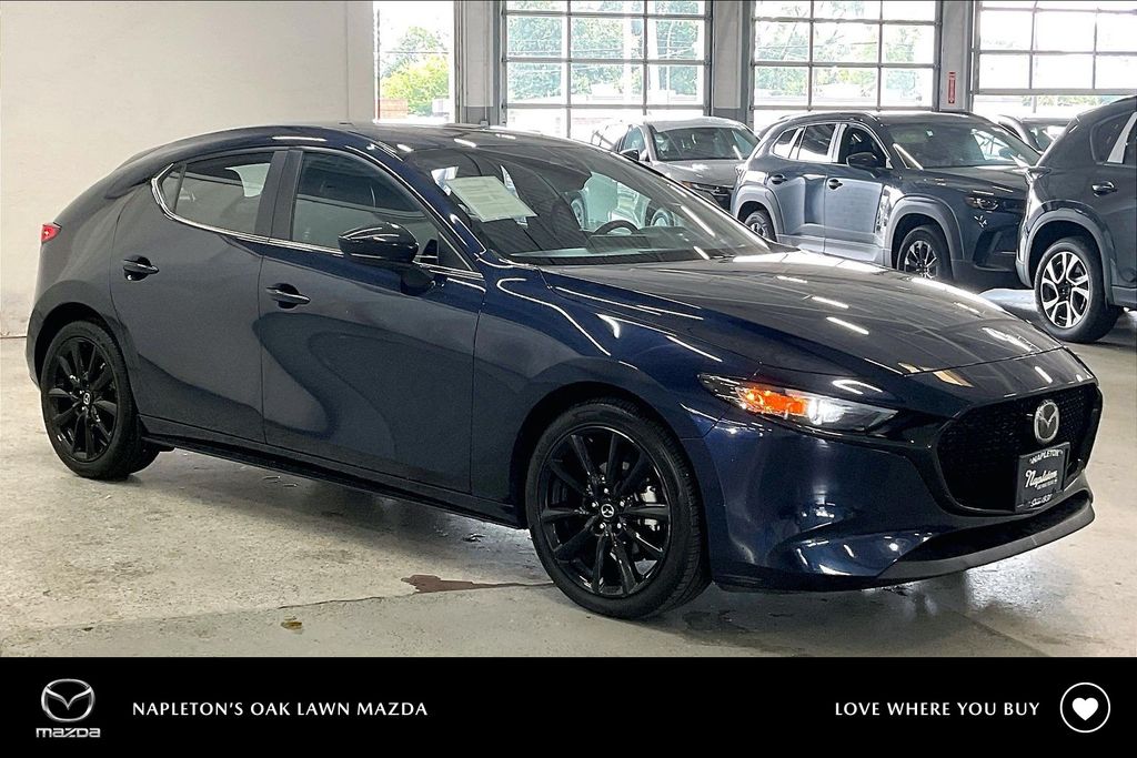 Deep Crystal Blue Mica 2025 Mazda MAZDA3 Hatchback Front-Wheel Drive 6-Speed Automatic