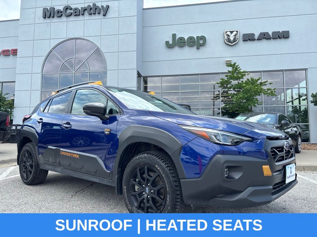 Sapphire Blue Pearl 2024 Subaru Crosstrek SUV / Crossover All-Wheel Drive Continuously Variable Transmission