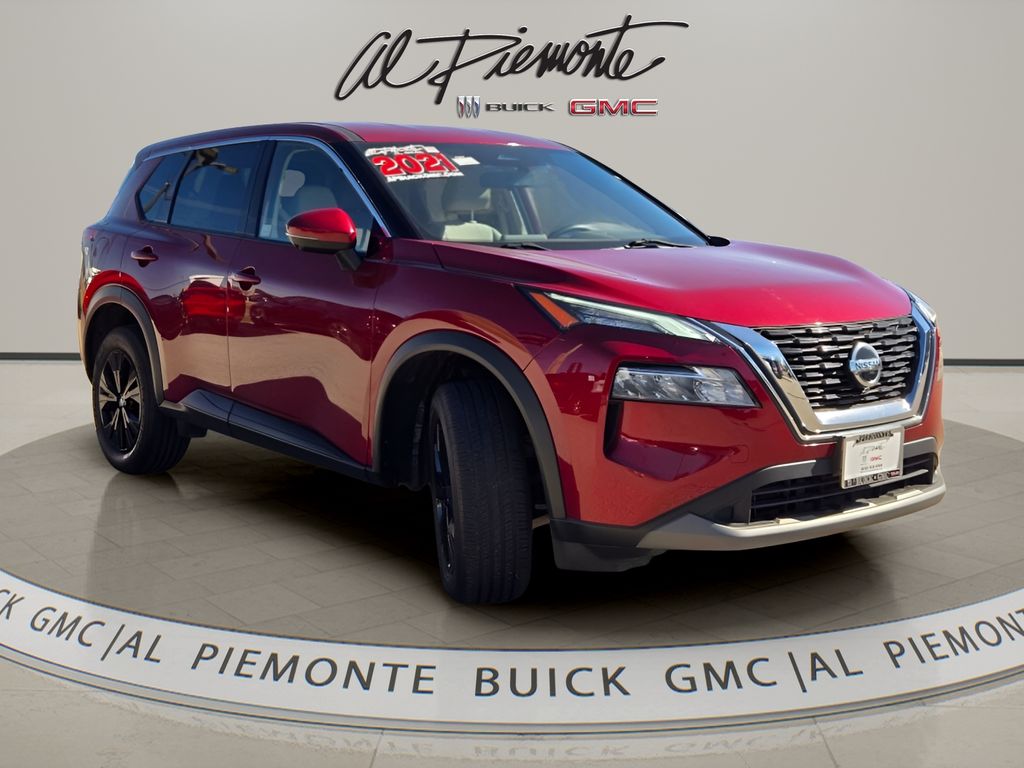 Red (Scarlet Ember Tintcoat) 2021 Nissan Rogue SV AWD SUV / Crossover All-Wheel Drive 8-Speed CVT