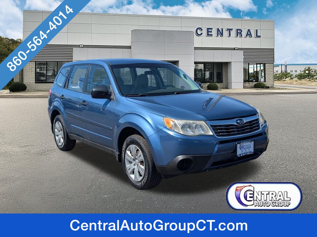 Newport Blue Pearl 2010 Subaru Forester 2.5 X SUV / Crossover All-Wheel Drive 4-Speed Automatic