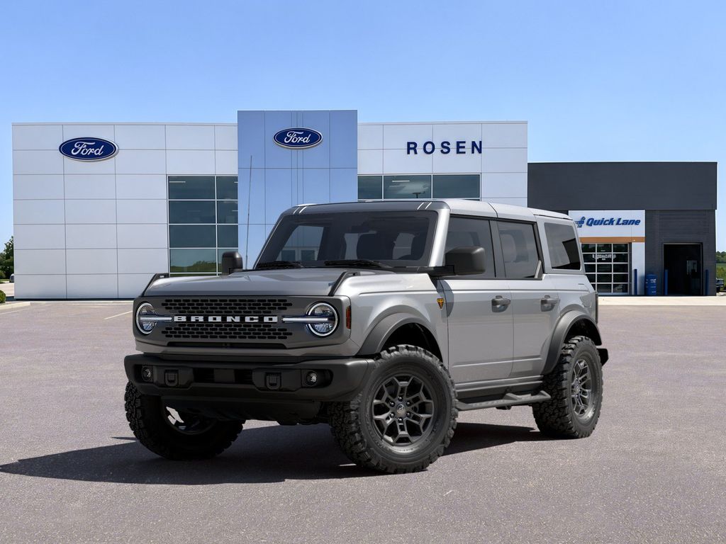 Carbonized Gray Metallic 2026 Ford Bronco SUV / Crossover Four-Wheel Drive Automatic