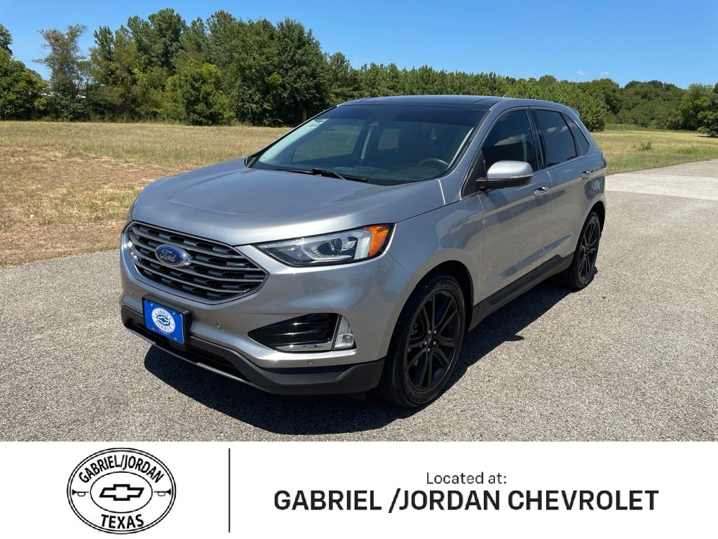 Iconic Silver Metallic 2020 Ford Edge SUV / Crossover Front-Wheel Drive 8-Speed Automatic