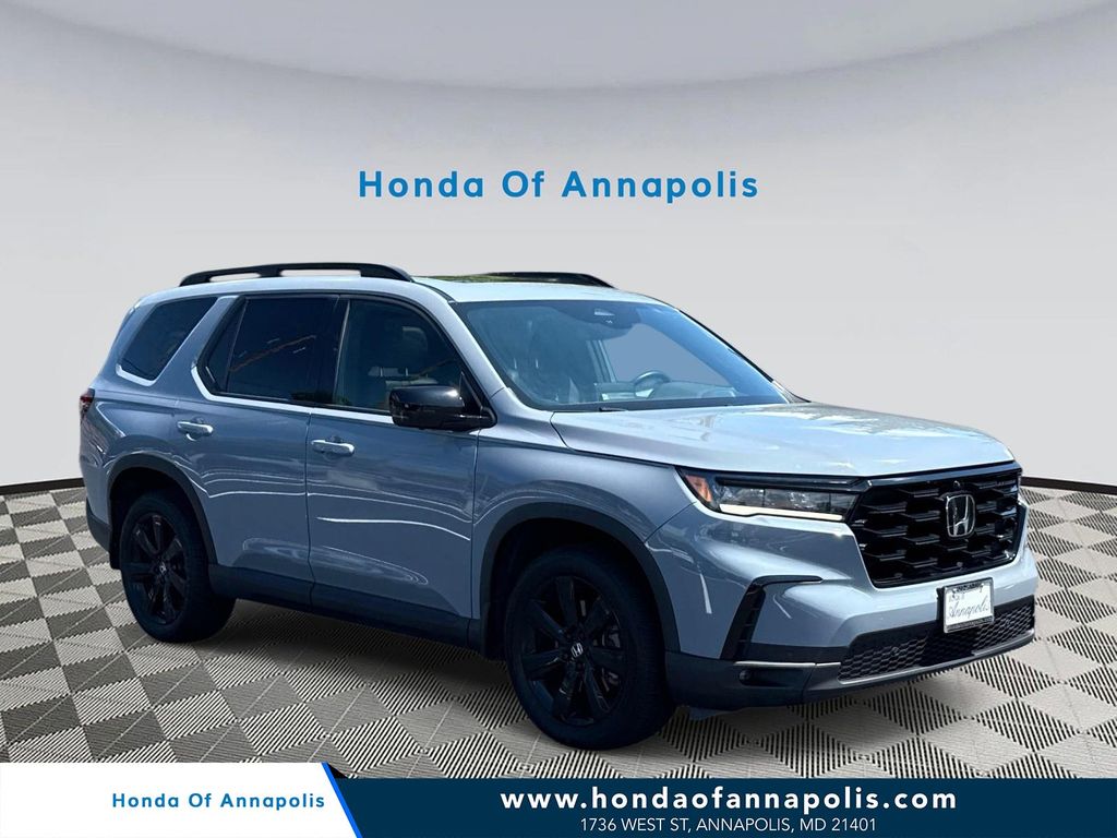 Gray 2025 Honda Pilot SUV / Crossover All-Wheel Drive Automatic
