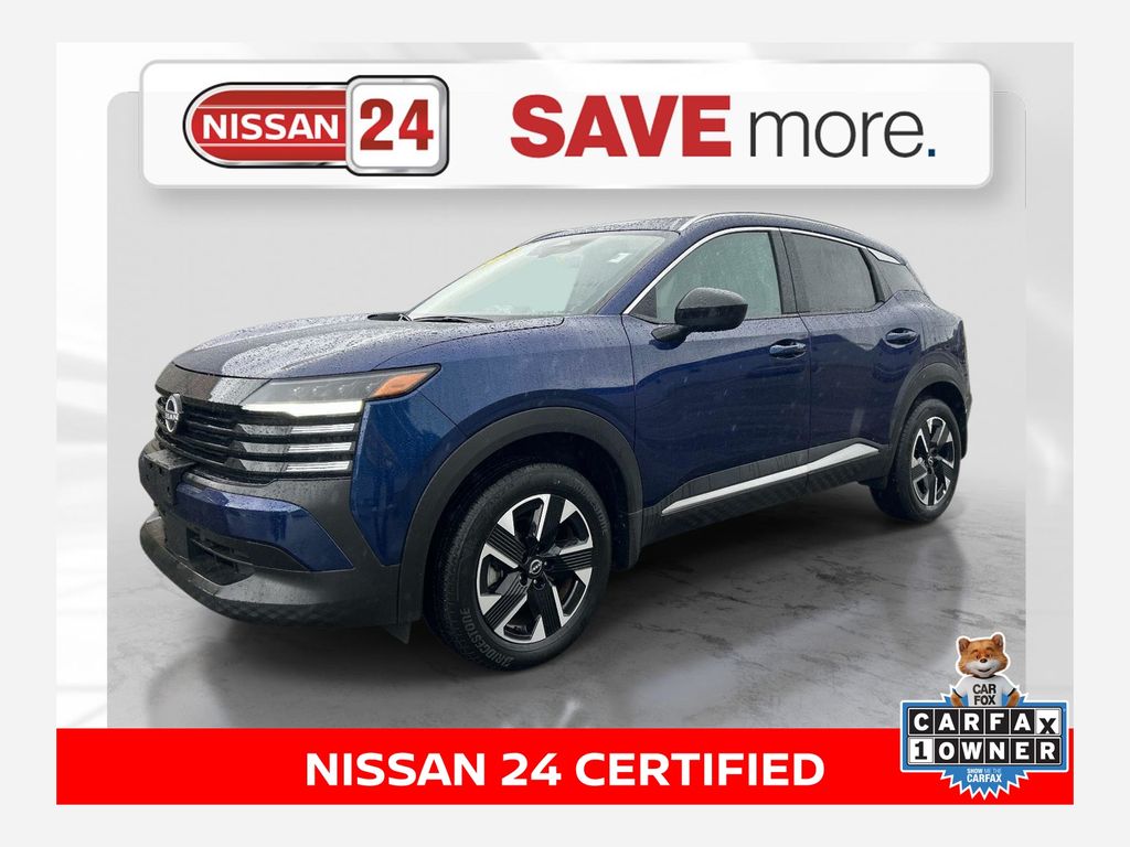 Deep Blue Pearl 2026 Nissan Kicks SUV / Crossover All-Wheel Drive Continuously Variable Transmission