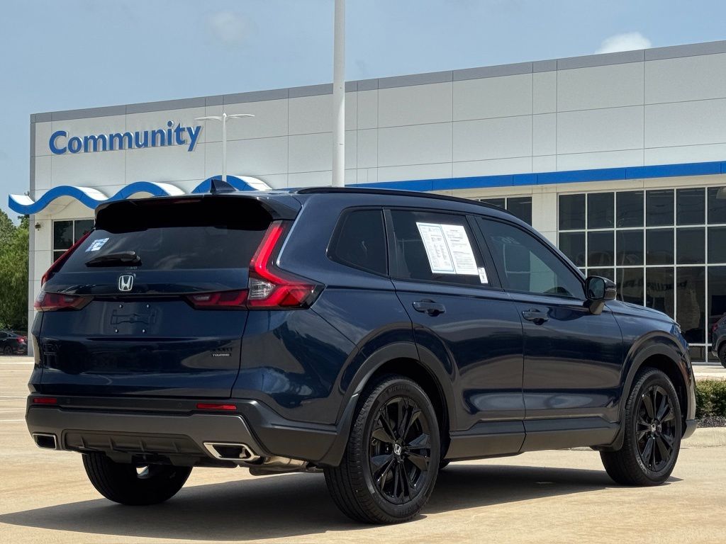 2026 Honda CR-V Hybrid Sport Touring Blue at Classic Chevrolet Galveston