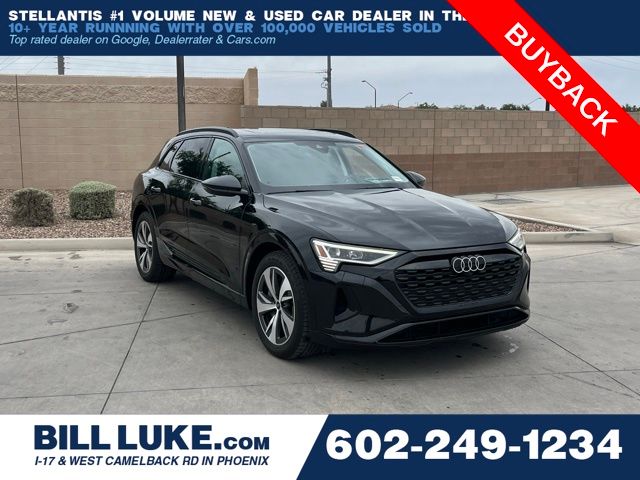 Mythos Black Metallic 2024 Audi Q8 e-tron quattro Premium AWD SUV / Crossover All-Wheel Drive Automatic