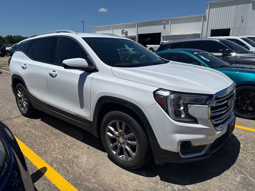 2024 GMC Terrain SLT White at Gullo Toyota
