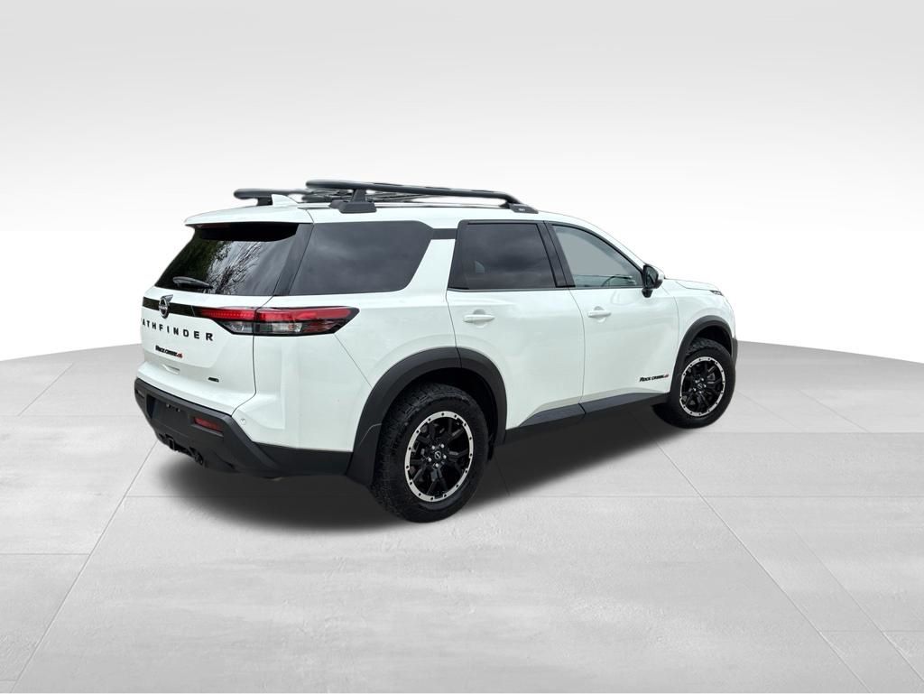 2025 Nissan Pathfinder Rock Creek White at South Hills Kia