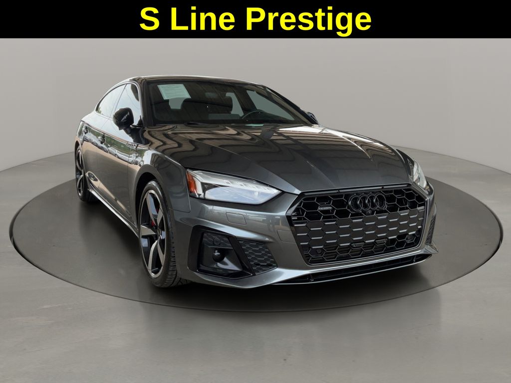 Daytona Gray Metallic 2022 Audi A5 Sportback Sedan All-Wheel Drive 7-Speed Automatic