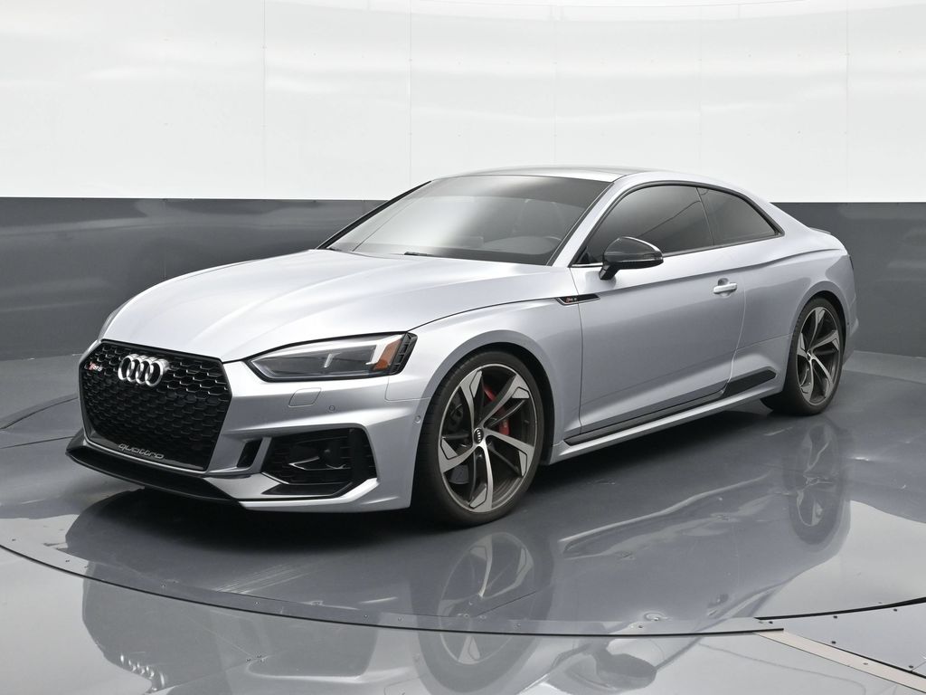 Silver Metallic 2019 Audi RS 5 Coupe All-Wheel Drive 8-Speed Automatic