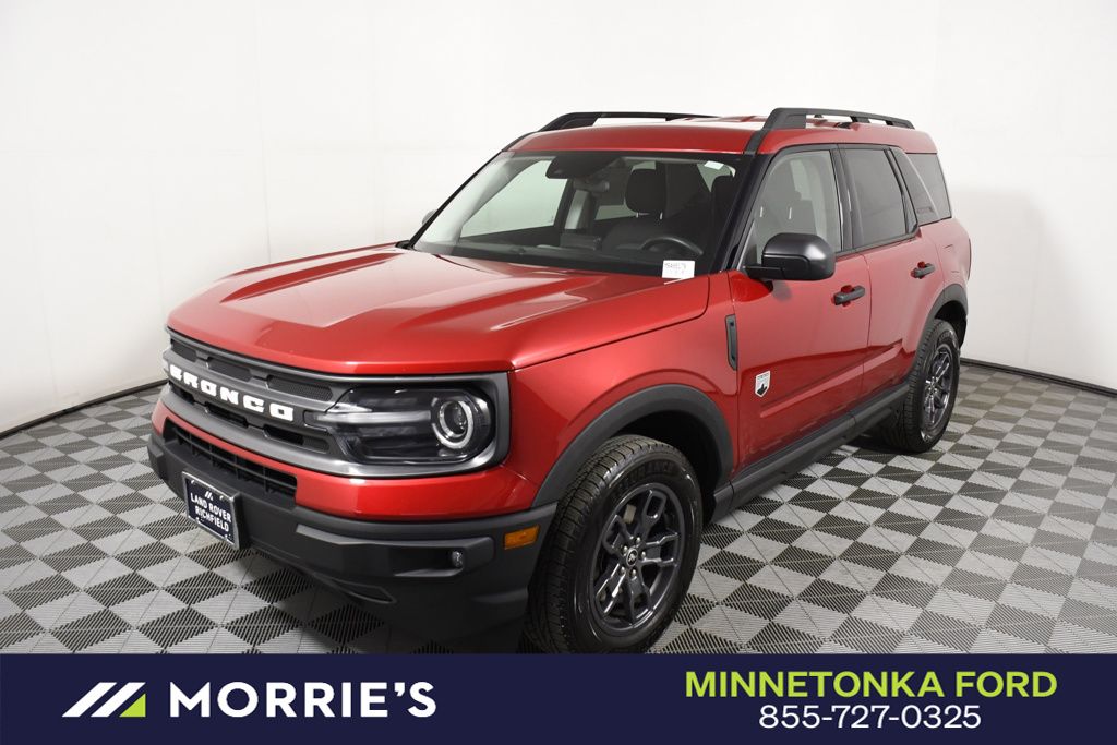 Rapid Red Metallic Tinted Clearcoat 2021 Ford Bronco Sport Big Bend AWD SUV / Crossover All-Wheel Drive 8-Speed Automatic