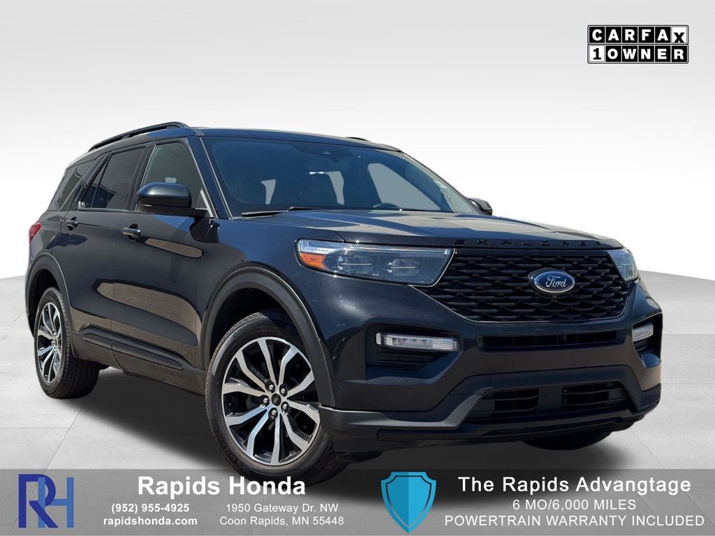 Agate Black Metallic 2023 Ford Explorer SUV / Crossover All-Wheel Drive Automatic