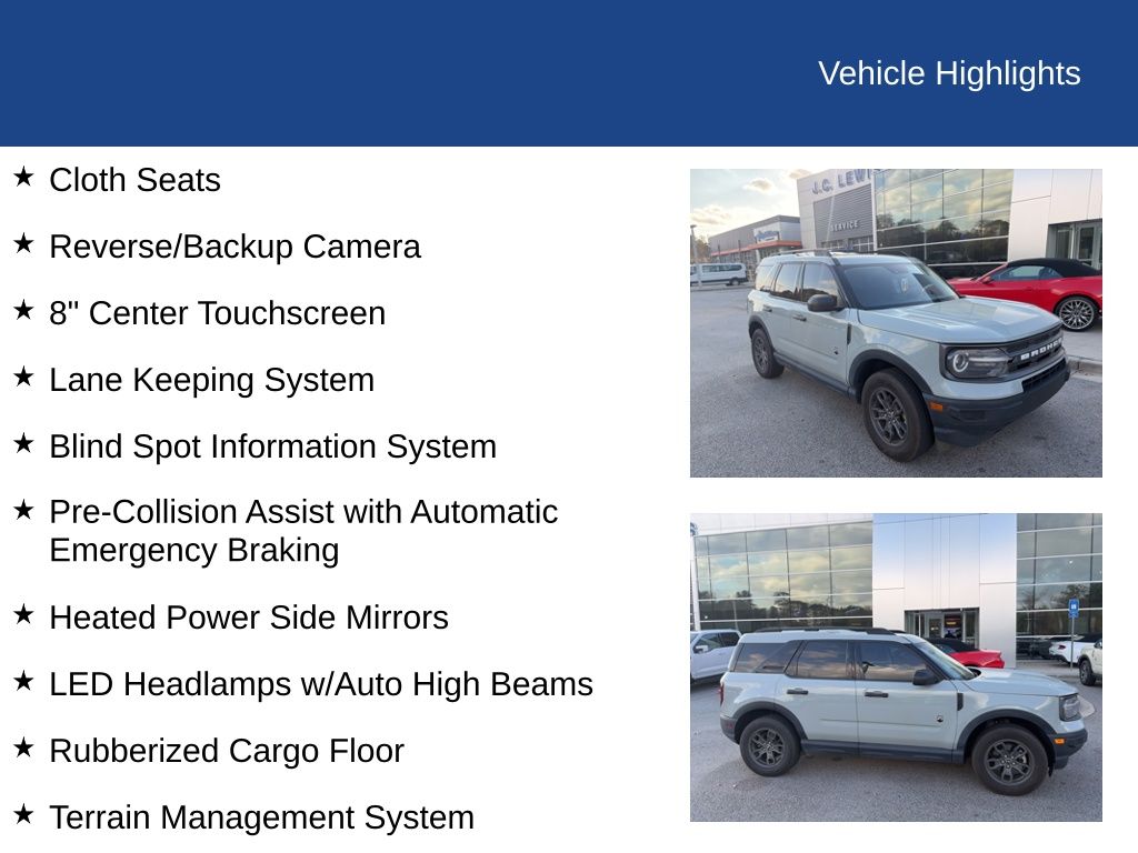 2023 Ford Bronco Sport Big Bend