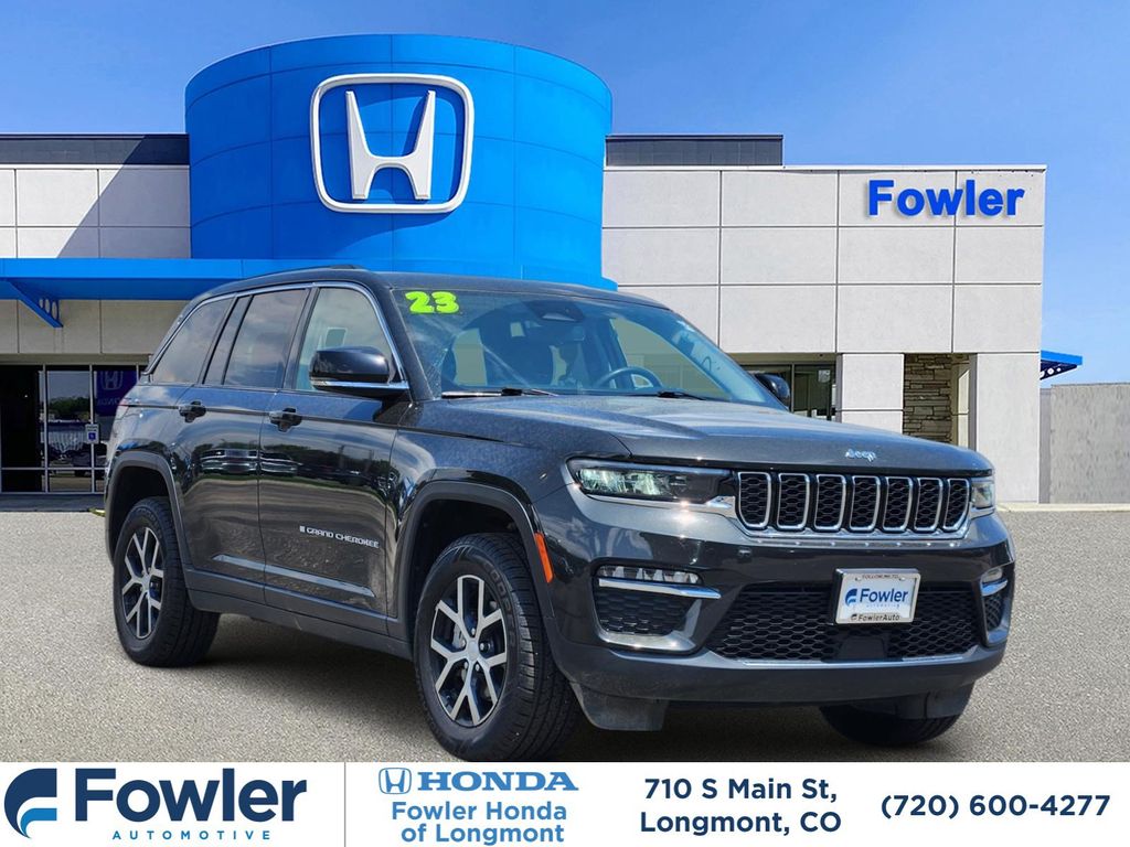 Rocky Mountain Pearlcoat 2023 Jeep Grand Cherokee SUV / Crossover Four-Wheel Drive 8-Speed Automatic