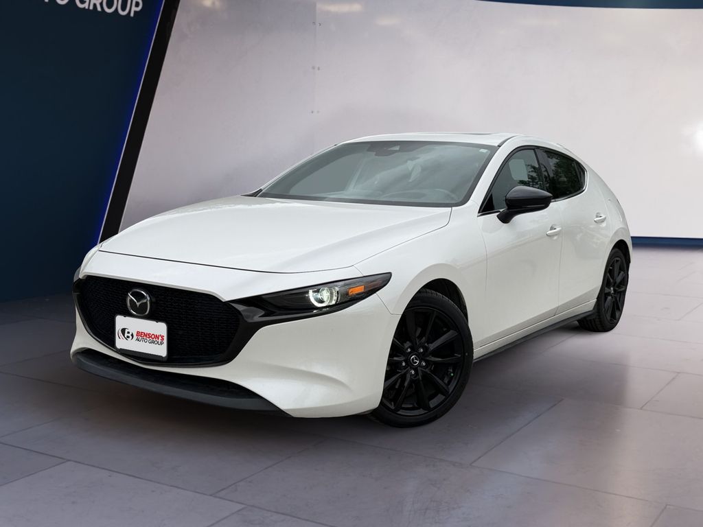 Snowflake White Pearl Mica 2022 Mazda MAZDA3 2.5 Turbo Hatchback AWD Hatchback All-Wheel Drive 6-Speed Automatic