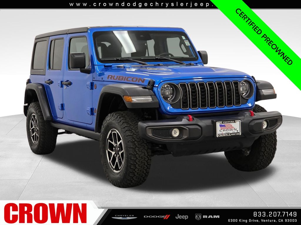 Blue Pearl 2025 Jeep Wrangler SUV / Crossover Four-Wheel Drive 8-Speed Automatic