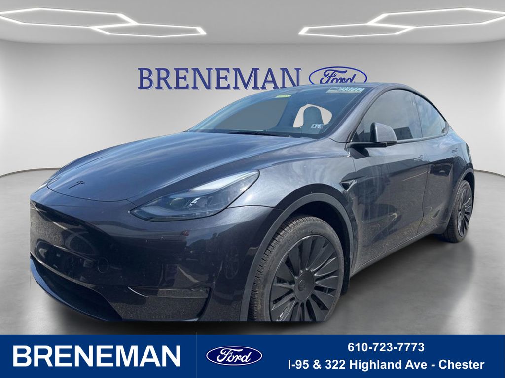 Stealth Gray 2024 Tesla Model Y Long Range AWD SUV / Crossover All-Wheel Drive 1-Speed Automatic