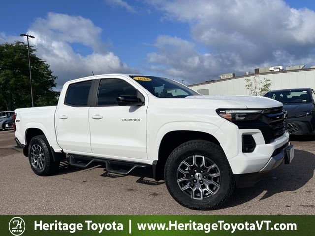 White 2024 Chevrolet Colorado Pickup Truck Four-Wheel Drive 8-Speed Automatic