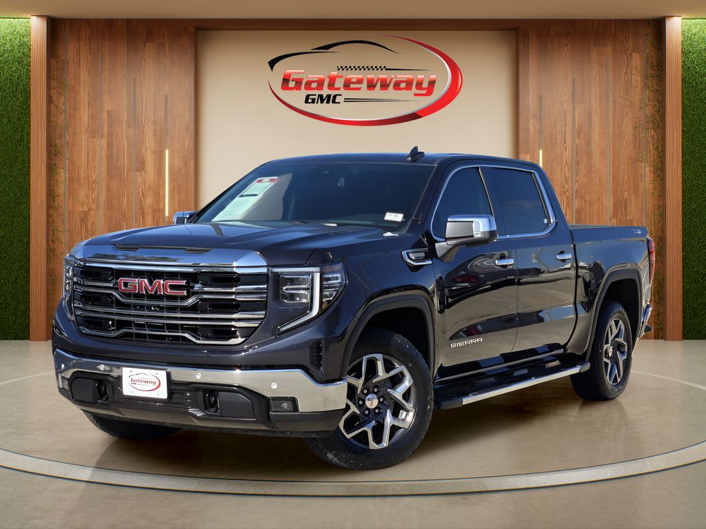 Titanium Rush Metallic 2024 GMC Sierra 1500 Pickup Truck Four-Wheel Drive Automatic