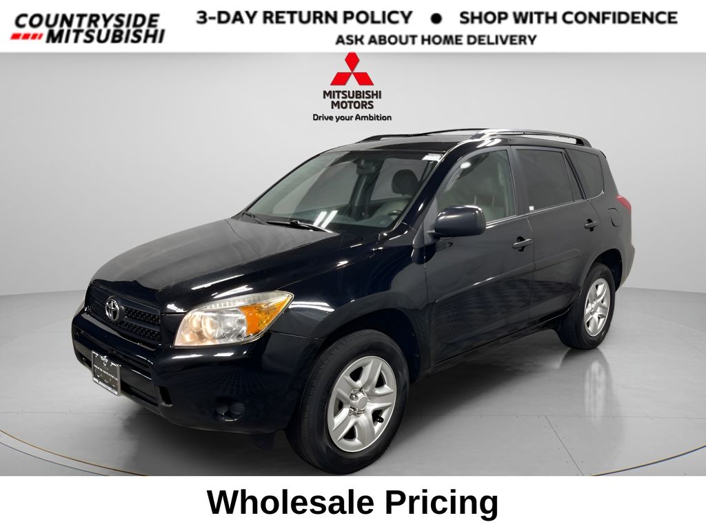 Black 2008 Toyota RAV4 Base AWD SUV / Crossover Four-Wheel Drive 4-Speed Automatic