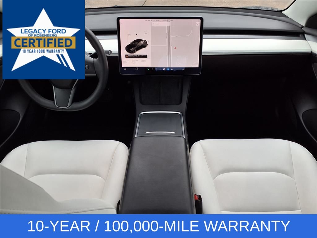2022 Tesla Model 3 Long Range White at Genesis of Spring