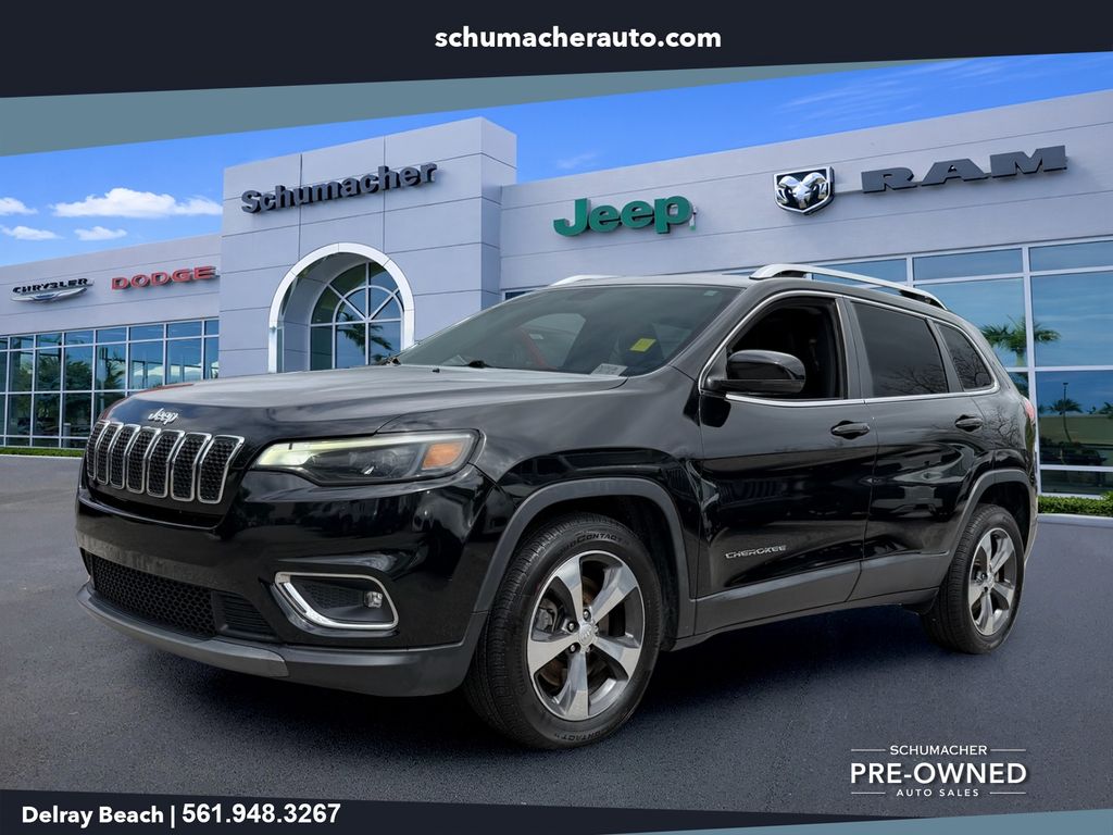 used 2019 Jeep Cherokee car, priced at $12,777